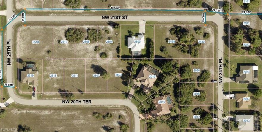 Build a quality dream home. Centrally located in the NW section of Cape Coral. Near Walmart, Famous Footwear, Bob Evans, and plenty of fast food restaurants. Public Boat Ramp and parks.
Easy access to Fort Myers and the Airport
These lots are going fast so don't wait to purchase your little piece of paradise.