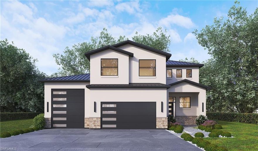 Rare opportunity in Riverwind Cove! This riverfront lot boasts ~300 ft of Caloosahatchee River frontage and comes with full architectural and engineering plans ready to submit saving time and expense for the buyer for a 2,715 SF two-story home with 3 bedrooms, 2.5 baths, open living areas, in-ground pool, 2-car garage, and dock with lift. Utilities are ready: private well and septic, underground electric, and nearby utility box. Site plan shows well and septic locations plus house layout. Nestled on a private cul-de-sac with sweeping waterfront views, this lot offers the perfect balance of tranquility and convenience—just minutes from schools, shopping, and Downtown Fort Myers. Build your dream waterfront retreat and enjoy the lifestyle Alva is known for!