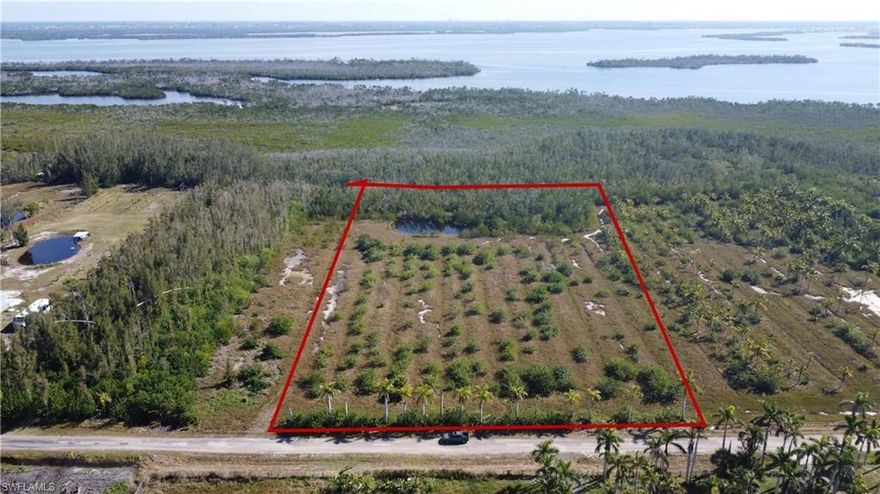 WOW! 5.15 acre of Large land is available for sale in this sleepy town of Bokeelia, part of the island called "PINE ISLAND". With all the big developments planned across the bridge in Cape Coral, this island is position to explode very soon. World class fishing around the island, serene view of sunrise and sunset, one of the hidden gem in Southwest Florida. 5 minutes away from the proposed Vietnamese Village, 5 minutes away to the boat ramps on the island. Unlimited building potential. Purchase now while price is low, then build your dream house or start a nursery business later.
