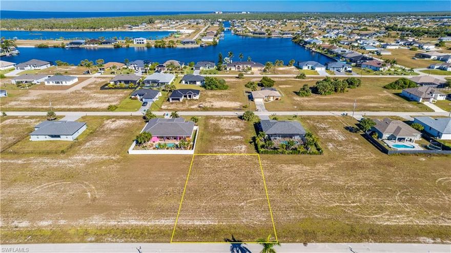 Best-Priced Lot in the Area! Here’s your chance to secure a prime homesite in Southwest Florida. This cleared, ready-to-build lot is located in the highly sought-after Burnt Store area of Northwest Cape Coral. Surrounded by beautiful new construction, it’s the perfect setting for your custom build. Enjoy shopping, dining, boating, world-class fishing, parks, and entertainment—everything that makes the Southwest Florida lifestyle so appealing. Downtown Cape Coral offers a vibrant mix of restaurants, bars, breweries, live music, and shops, while a quick trip takes you to Fort Myers, the Downtown River District, area beaches, and SW Florida International Airport.
Seize this rare chance to own your own slice of paradise in sunny Cape Coral! Stop shoveling snow and start soaking in the sunshine!