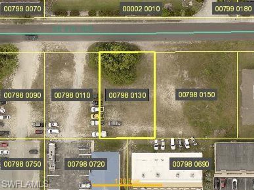 Residential and/or Commercial lot for sale! Zoning is: P!-D. All CURRENT ASSESSMENTS are paid on this LOT! Location is close to Cape Coral Hospital and conveniently located to all major shopping centers and restaurants. Please note that lots 1322+1404 SE 8th Terrace are for sale as well and can be purchased as a package deal. Total square feet of all vacant lots is approx. 35.000 s.f. The property suits for multiple use.