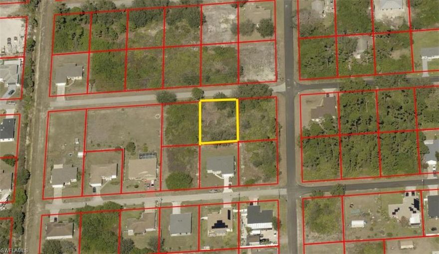 Potential triple lot package. Build your next home in this non-flood zone lot located in a growing area of Lehigh Acres with new construction nearby. This property offers a great opportunity for builders, investors, or future homeowners looking to secure land in a steadily developing neighborhood. Even better, the seller also owns the two adjacent corner lots at 2901 5th St SW and 2900 6th St SW, creating the potential to acquire three adjacent parcels. Opportunities like this are attractive for builders seeking to develop multiple homes in one location.