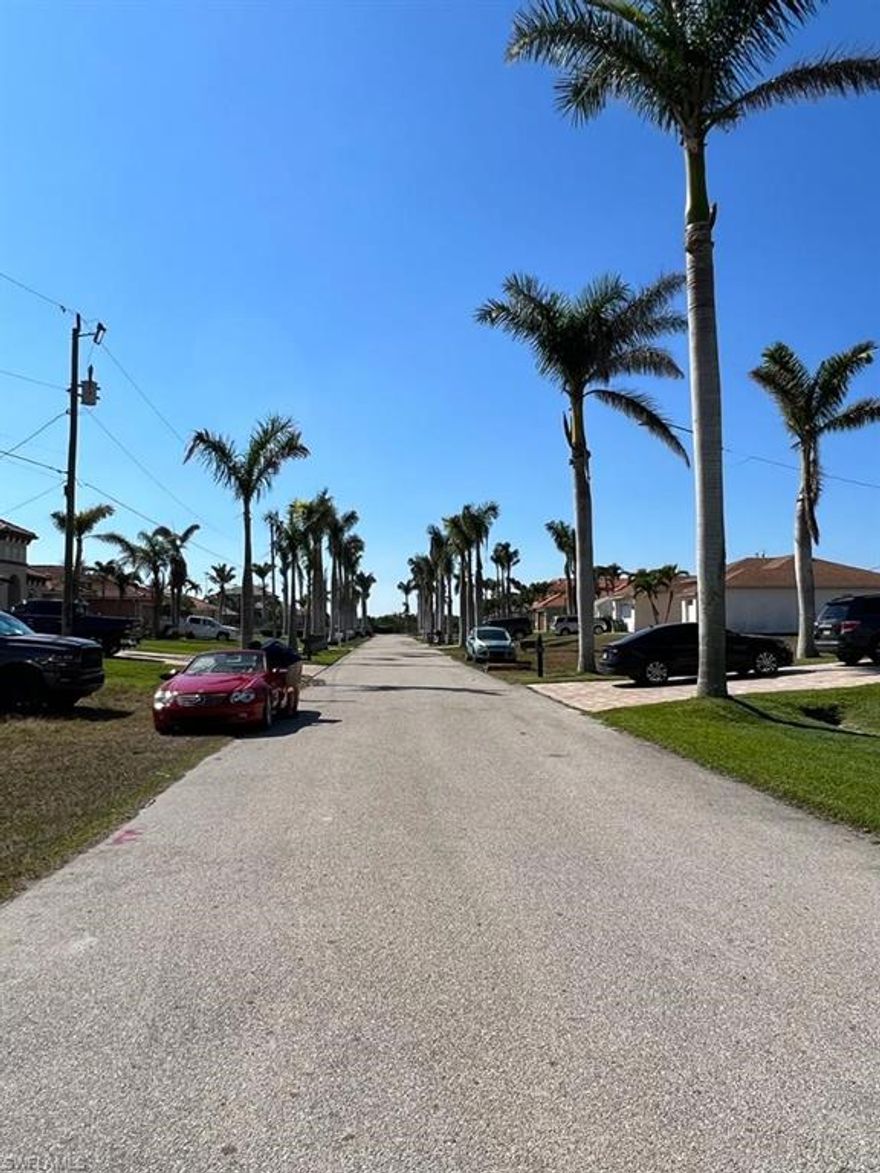 Build your dream home on this beautiful location off Sands Blvd.  This Southern Exposure Beauty is ready for immediate build in one of Cape Corals most desirable neighborhoods.  All Assessments are paid in full. The vacant lot is surrounded by Luxury homes, which are all immaculately maintained.  Minutes away from shopping, restaurants, bars and close to Tarpon Point Marina and Ft. Myers Beaches.  Hurry, because this lot will not be on the market for long – come build your dream home today.