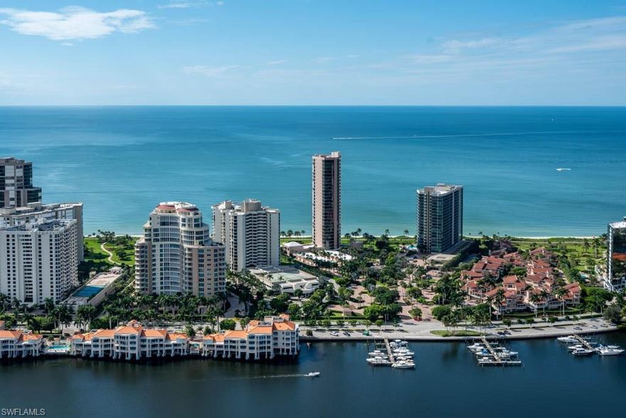 Situated on the rarely available 23rd floor, just below the penthouse level is your future private, secure oasis on the beach! This seldom available and highly sought after property on Park Shore awaits you! An amazing opportunity to own in one of the most exclusive buildings is unit 23 in The Enclave on Park Shore beach! This stunning unit with over 6200 square feet of living space boasts amazing views of the Gulf of Mexico, all of Park Shore and the city of Naples. This home allows all natural light and unrestricted sunsets along the coastline with views from Marco all the way to Sanibel. Featuring 4 bedrooms plus a den, 4 full and one half baths with beautiful outdoor living space with a two car air conditioned garage, this property is ready for your style and tastes. Amazing Gulf of Mexico views from every room make this property a must see! This building offers all the amenities expected of the luxurious Enclave lifestyle!