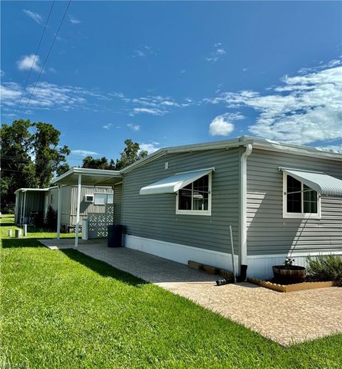 A home in NORTH FORT MYERS