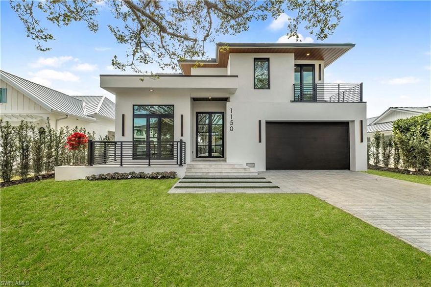 Just completed in Lake Park.
This newly constructed 4 bedroom plus den, 4.5 bath residence offers 3,253 square feet under air and 6,641 total square feet, with expansive outdoor living designed for the Naples lifestyle. Set on a south-facing lot, the home is filled with natural light throughout the day and is delivered fully furnished with designer-selected pieces.
The first-floor primary suite features a spa-level bath and dual walk-in closets. Wide-plank wood flooring runs throughout, complemented by Italian marble in the kitchen and baths. The kitchen is outfitted with Sub-Zero and Wolf appliances, custom cabinetry, and refined finishes.
The covered outdoor kitchen opens to a heated saltwater pool and spa, creating seamless indoor-outdoor flow. A 500-gallon underground gas tank services both indoor and outdoor cooktops and allows for future full-house generator installation.
Impact-rated windows, a flexible bonus space with elevator option, and a two-car garage with direct interior access complete the home.
Minutes to Downtown Naples, Fifth Avenue South, and the Gulf beaches.