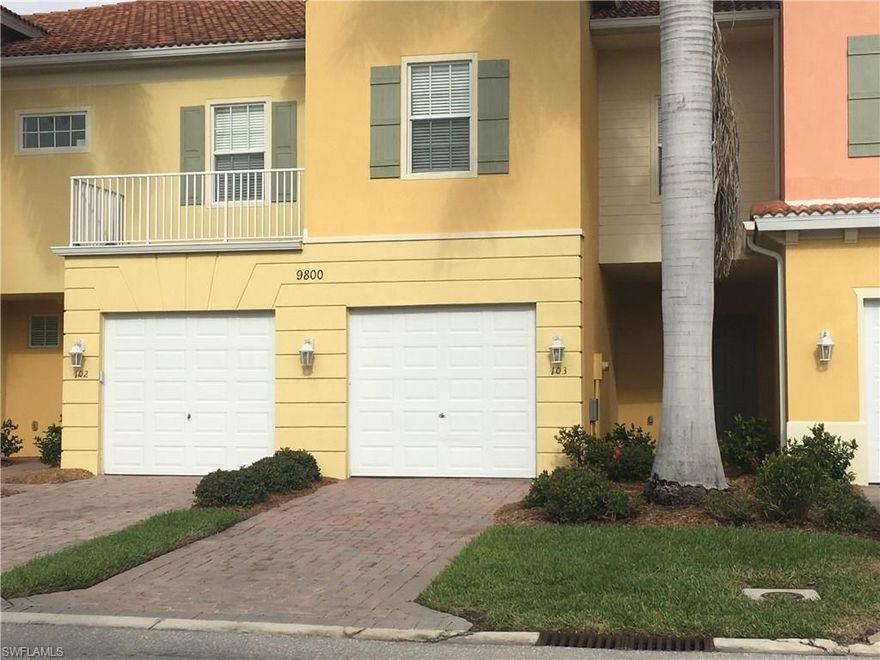 PRICE reduction. This Beautiful 3 bedroom 2 1/2 bath townhouse, with a garage, in a gated pool community of Sail Harbour, is Priced to sell!!! One of the lowest priced units in the community.  In a community that is in a GREAT location! A short drive to the beaches, shopping, dining and Health Park Medical center. There is tile flooring in the main living leading out to a nice long screened lanai that faces a wide open landscaped area - no neighbors right behind you.  The home is a nice neutral paint color so its easy to customize to your liking.  The community pool is out your front door - only walking distance away, and there is extra parking right across the street from you for any guests that visit.  Come take a look.