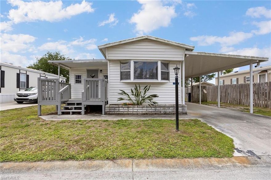 Unlock the potential of this manufactured home located in Coastal Estates, just 5 miles from Fort Myers Beach. Situated in a highly desirable area with low HOA fees and no rental restrictions, this property offers a rare opportunity for those looking to invest, renovate, or create an affordable coastal retreat. This home presents a great value-add opportunity for buyers with vision. With flexible HOA guidelines and no rental restrictions, you have the freedom to update, personalize, or utilize the property as an income-producing asset. Whether you're searching for your next project or an entry point into the Southwest Florida market, this property offers location, flexibility, and potential at an accessible price point.
