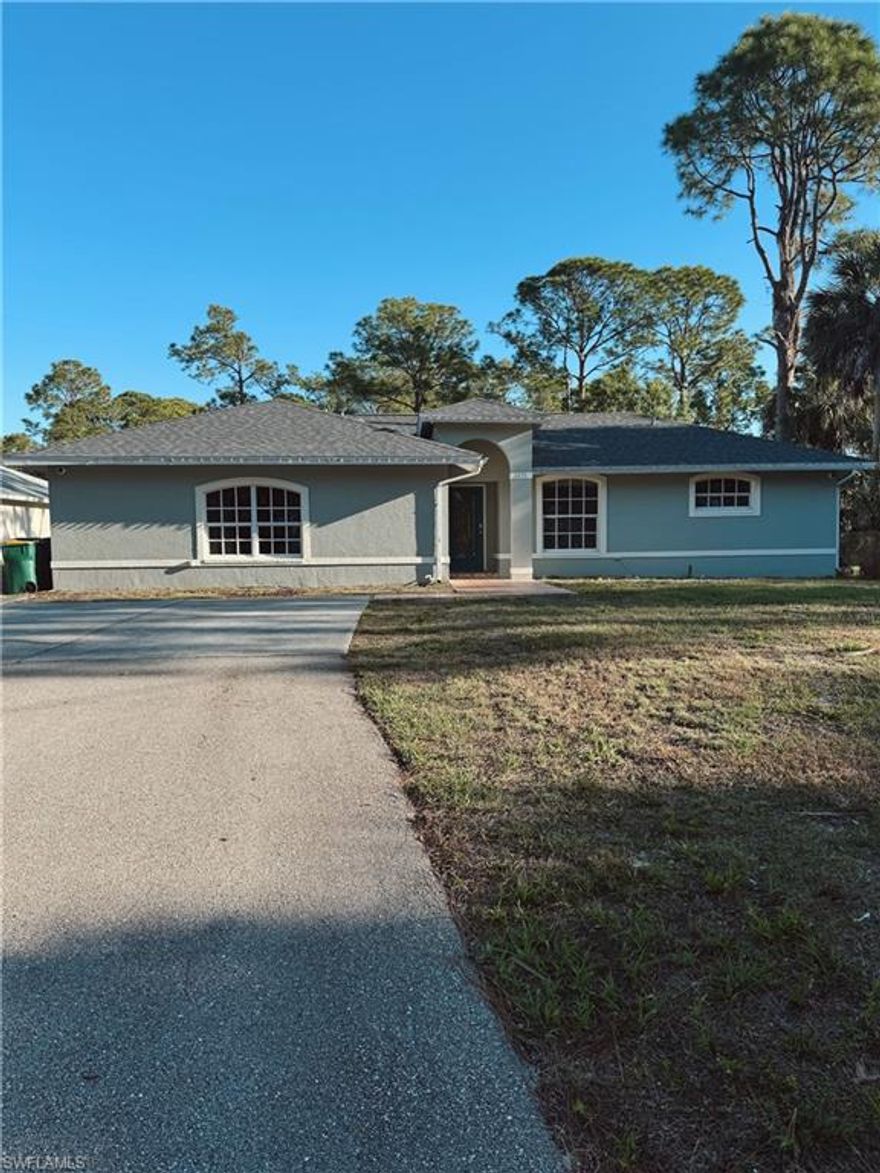 LOCATION, LOCATION, LOCATION! Near all the NEW upcoming shopping, restaurants and much more! This home features a newer roof (April 2022), a beautifully renovated kitchen, newer appliances including a dishwasher, washer, and dryer. REVERSE OSMOSIS WATER SYSTEM provides high-quality water throughout! Enjoy a spacious back and front yard, with a new asphalt driveway. The property is FULLY FENCED with gate and includes a LARGE storage shed. Recently painted interior and exterior. This home is a beauty that you don't want to miss!