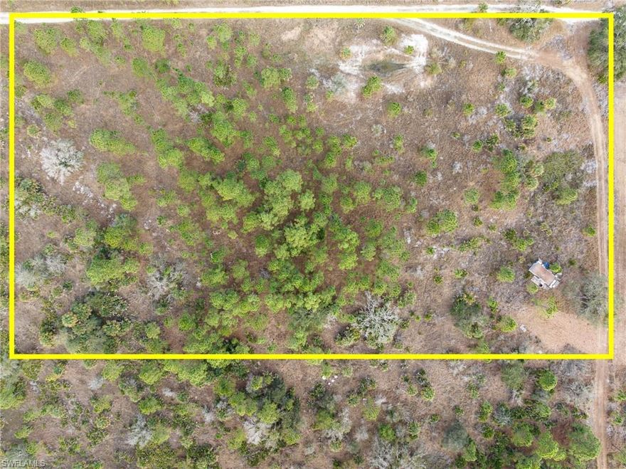 2 Parcels which have been approved to be combined into one by Charlotte County. 
10 acres total.  Located half way between Arcadia and Fort Myers in Charlotte county a few miles North of Babcock Ranch & just 15 min to I-75, Punta Gorda (20 min), Fort Myers (40 min) in a high growth section of Charlotte County. Tons of wildlife and privacy all around.