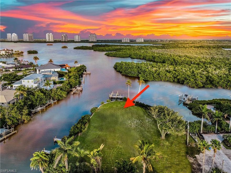 REDUCED FOR A QUICK SALE !! Welcome to the opportunity of a lifetime to build your dream home & own a majestic waterfront estate in one of the best locations in Southwest Florida! The twin parcels at 5950 & 5956 Carol Ct present an unparalleled & rare opportunity to be purchased together offering a total of .58 acres & 402 SF of premiere waterfront living with direct access to Estero Bay and the boundless Gulf of Mexico beyond. Both lots are fully equipped with existing seawall & utilities. The setting of the lots are meticulously plotted to offer both seclusion & vast, open vistas of the water, must see in person to appreciate! The lots are poised to accommodate a grand estate that blends seamlessly with the surroundings, incorporating the very best of indoor & outdoor living. Conveniently located just a short stroll to the public beach access! Beyond the boundaries, the charm & amenities of the surrounding area await. Fine dining, shopping, and a plethora of recreational activities are all within reach. This premier location of Bonita Beach does not simply offer a place to live but a lifestyle of unparalleled luxury & leisure. Lots do not have to be purchased together & can be purchased separately!