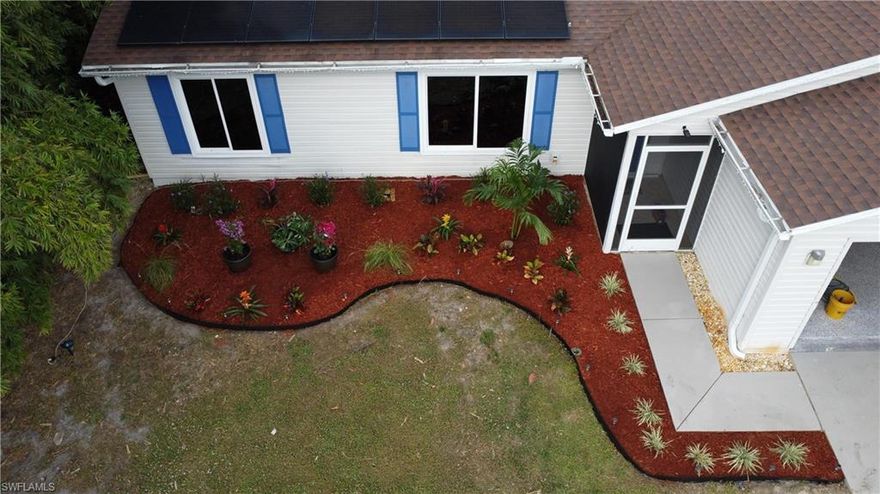 Beautiful Fully Furnished Home with Modern Upgrades, Prime Location and 10 minutes away from the Fort Myers International Airport (RSW).

This stunning 3-bedroom, 2-bathroom home comes fully furnished and is packed with recent upgrades. Perfectly located just minutes from I-75, it features a newly remodeled swimming pool, a master suite with a fully updated bathroom and brand-new walk-in closet, and newly installed solar panels. The home also boasts hurricane-impact windows added three years ago and a convenient irrigation system. With all furniture included and a prime location near shopping centers and outlets, this well-maintained home is truly has it all!!!