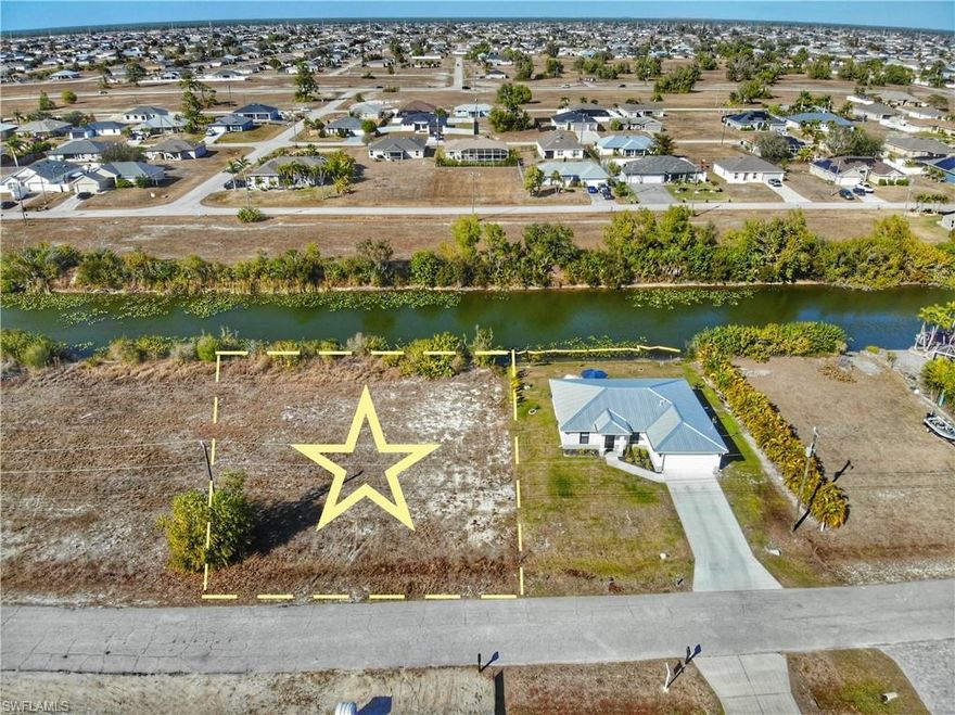 Welcome to Northwest Cape Coral, a rapidly evolving enclave celebrated for its peaceful atmosphere, open skies, and winding freshwater canals. Offered here is a premier residential homesite, gracefully situated within a thriving neighborhood and ready to bring your vision to life.
This generously sized 80 x 125 waterfront parcel rests along a tranquil freshwater canal, providing both scenic beauty and direct access to Cape Coral’s extensive freshwater canal system. Whether you enjoy kayaking at sunrise, casting a line in the afternoon, or simply taking in the ever-changing natural surroundings, this setting delivers a serene Florida lifestyle with daily moments of escape.
Surrounded by newer construction and ongoing development, the property benefits from its location in one of Cape Coral’s most promising growth corridors—making it equally attractive for personal enjoyment or long-term investment potential. Wildlife sightings, water views, and quiet evenings create an environment that feels removed from the bustle yet remains well-positioned for the future.
Offered at a highly competitive price, this lot represents exceptional value when compared to similar waterfront opportunities in the area. Design and build your custom residence here, where thoughtful architecture can fully capture the calming water views and natural light that define this setting.
The canvas is prepared, the location is poised, and the opportunity is clear. Secure your place in Northwest Cape Coral today and build not just a home, but a lifestyle rooted in space, serenity, and possibility.