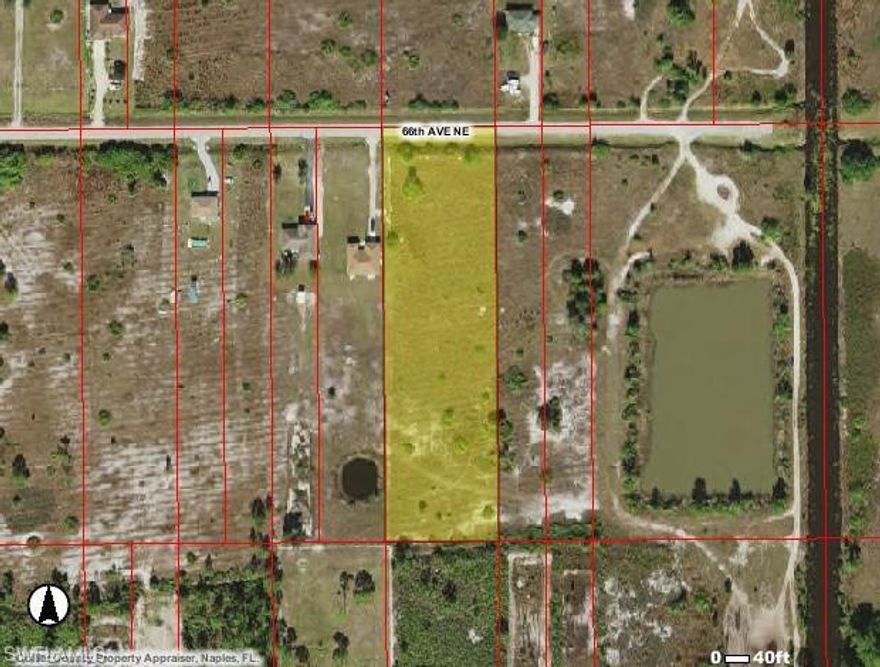 2.73 acres completely upland available to build your dream home in desirable Golden Gate Estates! Environmental Study available.