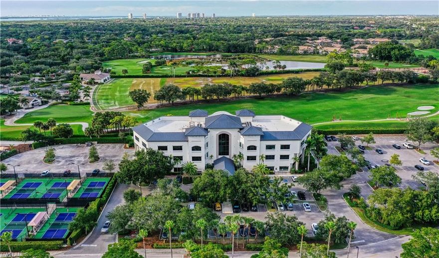 Rare opportunity to lease 3rd floor space in the three-story, 60,000-square-foot Bonita Bay Club Lifestyle Center.  
Center includes:  FineMark National Bank & Trust, full-service salon and spa, 20,000 SF fitness center and café and medical providers. Lifestyle Center will receive 87,000 visits per year by Bonita Bay Club members. Available: STE 380 (1,484 +/- SF). Lease rate: $24.00 PSF + NNN (est. $11.50 PSF). Fully built out and ready for occupancy.