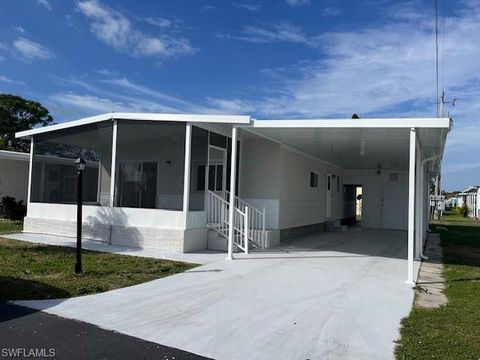 A home in NORTH FORT MYERS