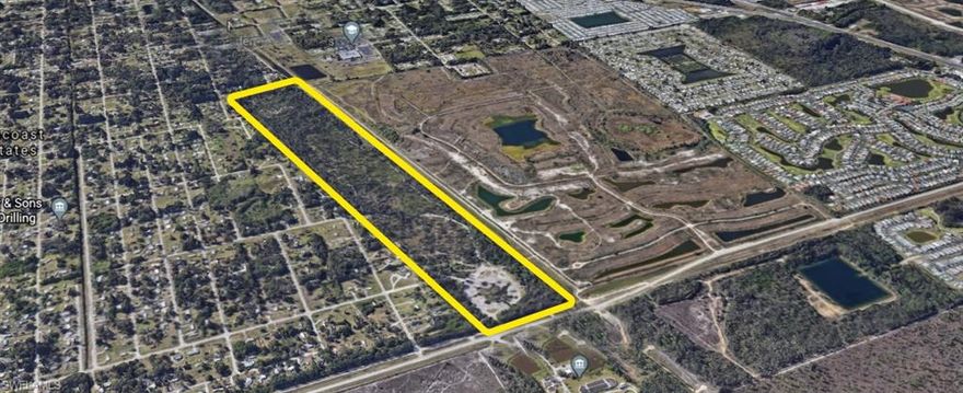 Rare opportunity to find 100 acres with a development order in place and ready to push dirt!
Sloanes Gate is an APPROVED multi-family development for 550 units. All permits and environmental are in place and ready for the right buyer. Located on Del Prado Blvd Ext N the site is only approx. 1.5 miles to Publix, 1.8 miles to US-41, and only 7 miles to I-75. This project is set up for multi-family but can easily be rezoned for a mobile home park, RV Park, single-family neighborhood, senior care facility, etc. I can connect you with the project engineer if you would like to discuss options in more detail. Our market is hot and you won’t find many more of these 100 acres spots in Fort Myers so don’t delay. Owners are open to creative purchases/partnerships. The property is located in the North Fort Myers Opportunity Zone for large Federal Tax Credits for the buyer who develops the property.