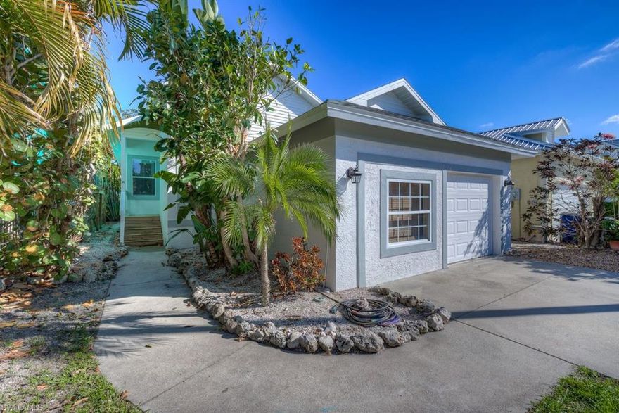 DIRECT GULF ACCESS! NEW ROOF, NEW FENCE! MAKE YOUR OFFER!  Experience old Florida Charm in this Gulf access home, tucked quietly in Island Park Woods of South Fort Myers. This immaculate single-family home is highlighted by 10 foot ceilings with 3 bedrooms, an open great room, 2 full baths, an air-conditioned bonus room and attached garage. Sunlight flows throughout this home with many upgrades, including granite counter tops, stainless steel appliances, a large walk-in master closet. Enjoy the best of outdoor living from the privacy of your spacious screened deck, surrounded by a newly fenced back yard with an extended wood deck. Take a dip in the community pool, cruise out to the Gulf from the boat ramp, and enjoy fishing from the dock; all included in the low HOA fees of $120 monthly.  Island Park Woods is a Key-West style neighborhood located just minutes to sugar sand beaches, RSW airport, I-75, FGCU, shopping malls and more…paradise awaits!