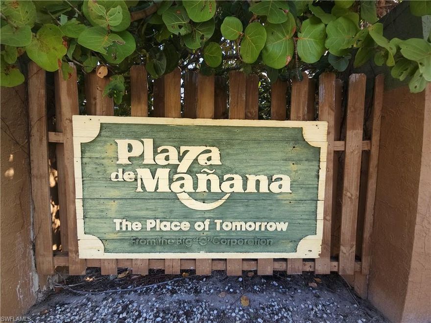 Welcome to Plaza de Mañana, a well-located condo community in the heart of San Carlos Park. This 2-bedroom, 2-bath condo offers excellent potential for a first-time buyer or investor. The home is ready for updating, giving you the chance to add value and customize it to your taste. A private fenced-in courtyard/patio provides a great outdoor space for relaxing, gardening, or entertaining. Enjoy quick access to US-41, Gulf Coast Town Center, FGCU, RSW Airport, and a wide variety of dining and shopping options. Plus, you’re just a short drive to Naples, offering even more beaches, restaurants, and entertainment. With strong rental demand and a prime 33967 location, this condo is a smart opportunity in a high-growth area.