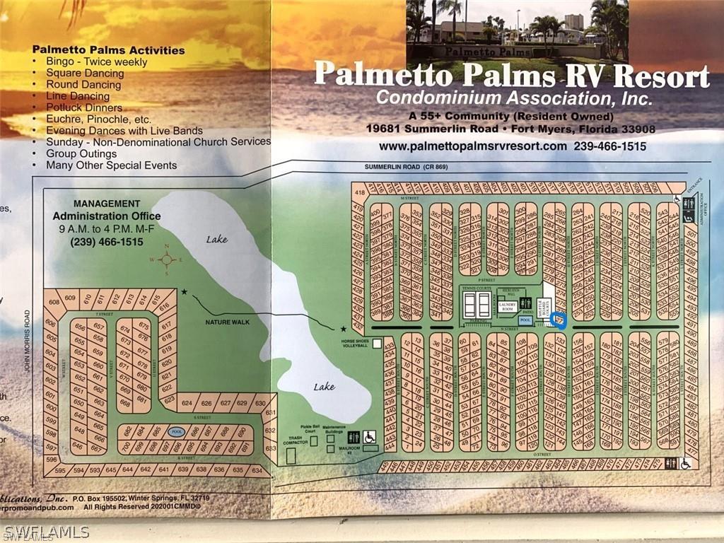 PALMETTO PALMS R V - Land