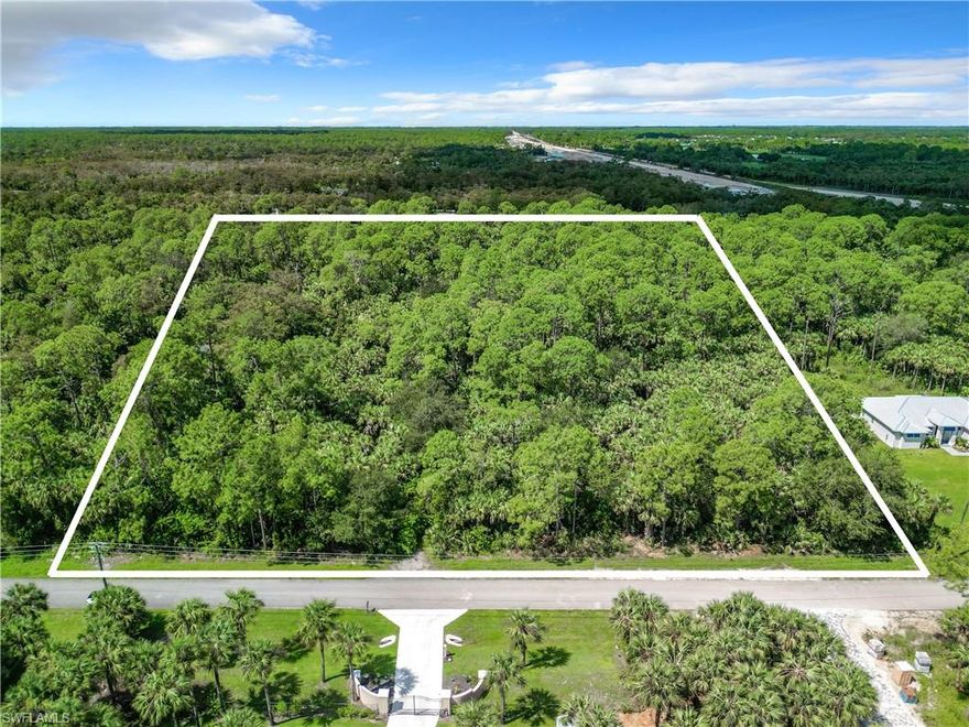 Rare opportunity to own 5 acres in one of Naples’ most sought-after neighborhoods, surrounded by luxury estates. This premium double lot is well situated with sought-after rear western exposure and is ready for development. The parcel can be subdivided into two 2.5-acre parcels at an asking price of $395,000 each. Ideal for custom home builders looking to make their mark on a coveted street or buyers looking to create a luxury estate in paradise.
The property allows for residential estate homes, horses, guest cottages, plus many more allowable uses with this flexible zoning designation. Environmental study (Oct 2024) confirms no endangered species and 100% Uplands. This means this property is DEP-exempt and ready for your vision without delays or expensive mitigation. Capitalize on this unique chance to build in Golden Acre Estates and own precious acreage in this sought-after community. Located only 4 miles to Collier Blvd providing easy access to shopping, dining, and all the entertainment that the Golf Capital of the World has to offer you. Contact us today to secure this premium property!