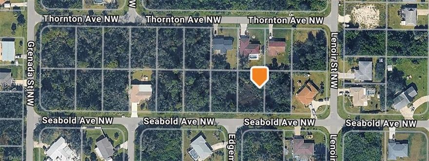 Great opportunity to own a 0.30 Acre residential vacant lot. This oversized lot offers extra space compared to the standard quarter acre parcels, providing flexibility for future home design.

The property is zoned Residential Single Family, allowing for the construction of a single family home in a growing and established area of Port Charlotte. The lot is currently uncleared, giving buyers the freedom to customize site preparation to their specific plans.

Located in Flood Zone AE, with a Base Flood Elevation of 10 feet, buyers or buyer agents should conduct due diligence regarding fill and elevation requirements for future construction.

Conveniently situated near shopping, dining, schools, and major roadways, with easy access to US-41 and I-75, making it ideal for commuters or future homeowners.

Priced to sell and perfect for builders, investors, or buyers looking to secure land in Port Charlotte before prices continue to rise. Don’t miss this opportunity to invest in Florida land with long term potential.
