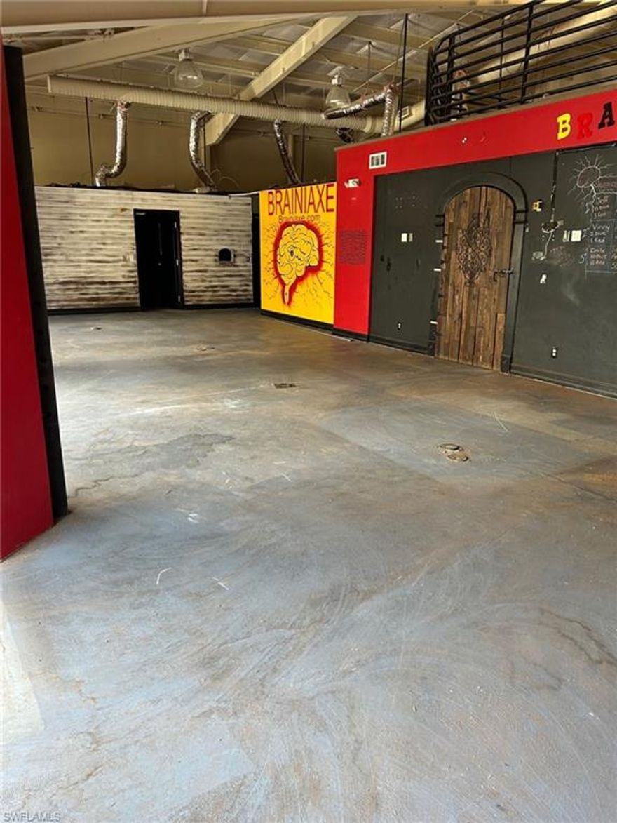 **Available October 1, 2025***  3,915sf retail/showroom space at Bernwood Centre - corner of Old 41 and US41 in the heart of Bonita Springs. Formerly occupied by an entertainment venue (escape room and axe throwing). Space needs renovation - Landlord offering free rent incentives (call for details). 7 private rooms (can be demo'd), open mezzanine, open showroom on base level. mop sink room, storage room, and 2 bathrooms. $6,500/month - modified gross basis.  Pylon signage available.