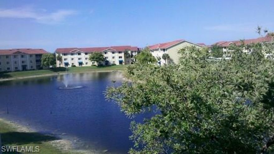 This top floor, 2 bedroom, 1 bathroom condominium is located in the gated community of Key Royal. Stunning lake views greet you as you walk into your beautiful home. Each bedroom has a large walk in closet and has lots of natural light. Located only 15 minutes from the Gulf of Mexico and Naples beautiful beaches, this home gives you the best of both worlds. Easy access to I-75, Immokalee Road, 951, and is located in an excellent school district. This home will not last long. Call today for personal showing instructions.