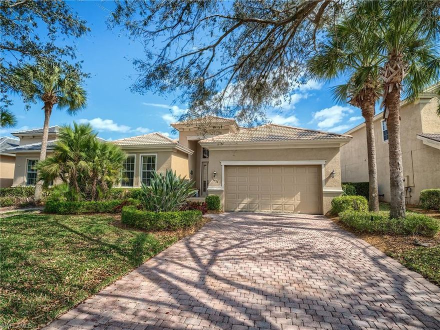 Currently the lowest priced single family home in Crown Colony, this immaculate 3br/2ba house is offered fully furnished and ready for your immediate occupancy.  It is located off the 2nd green at The Golf Club at Crown Colony.  No pool, but there is of room for one to be built - just as the house next door is doing.  

The house remained dry during Ian, as did all Crown Colony homes, with only the garage receiving any water and no damage was done.  Flood insurance is in place at a low cost and is transferrable to the new owner for substantial savings.  The water heater is new and the Lexox A/C was installed in 2011.  

The community is very well run and the low HOA fee of $1,323 quarterly includes 24x7 attended gated access, a community pool, hot tub, 4 Har-Tru tennis courts, and a well-equipped fitness center open 24x7. Plus community contracted Comcast fiber-optic cable and the Xfinity X1 platform with up to 4 TV/DVR boxes, and high-speed Wi-Fi Internet (a $750 per quarter value at retail without the community contract), all part of the dues. 

Membership at The Golf Club at Crown Colony is optional for a social membership to use the clubhouse restaurant. A golf membership is needed for golf. - Special - A golf membership purchased within 30 days of closing on this home will allow a $10,000 reduction in the Club initiation fee. This Club was chosen for the 2022 LPGA $1.5M Drive-On Championship, hosting the world's top women golfers.
