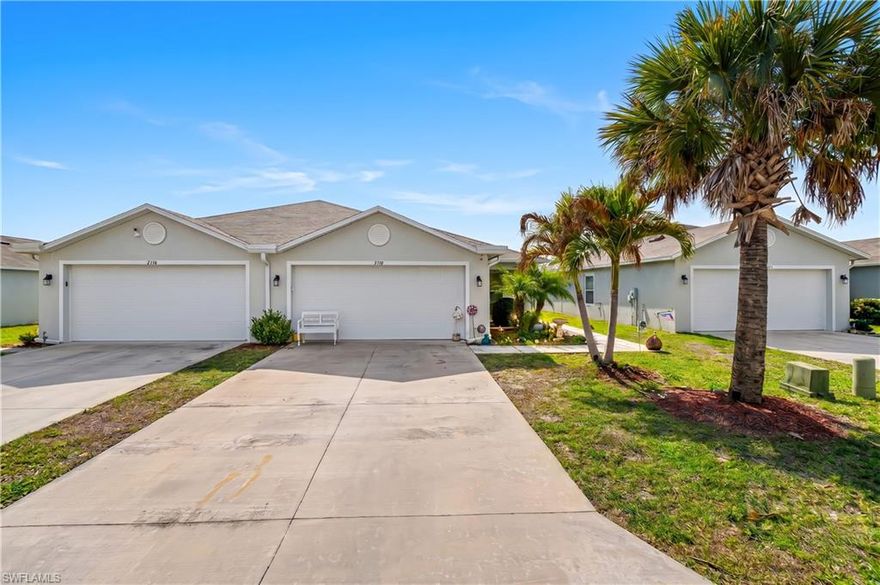 Welcome to your perfect Southwest Florida retreat! This true 3-bedroom, 2-bath home offers both style and functionality, ideal for full-time living or a seasonal escape. Step inside to find luxury vinyl flooring flowing seamlessly throughout the main living areas, complemented by a bright, open layout designed for modern living.

The kitchen is a standout feature, showcasing stainless steel appliances, granite counter tops, a custom backsplash, and plenty of space for cooking and entertaining. The home’s thoughtful design continues outdoors, where an extended screened-in lanai invites you to relax and unwind while enjoying peaceful lake views and breathtaking western exposure—perfect for taking in those stunning Florida sunsets.

Nestled within a quaint, quiet gated neighborhood in the heart of Lehigh Acres, this community offers added appeal with amenities including a community pool and play area. Conveniently located near shopping, dining, and everyday essentials, this home truly combines comfort, convenience, and charm.

Don’t miss the opportunity to make this beautiful property your own!