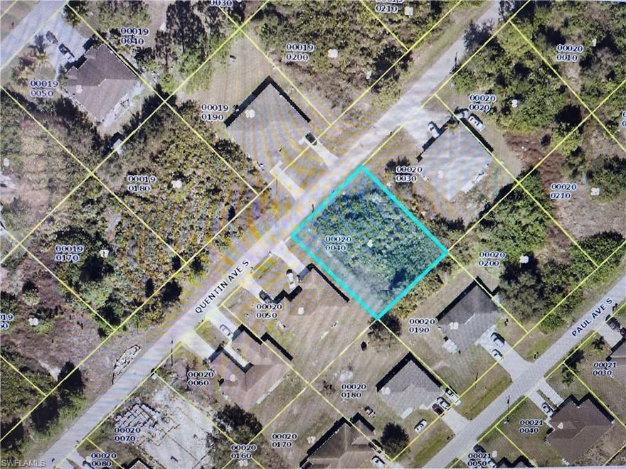 Calling all investors!!!! Great opportunity own this duplex lot  in a very nice residential area of  Lehigh Acres. Seller owns five other duplex lots and will sell  sell them as a bundle or individually.