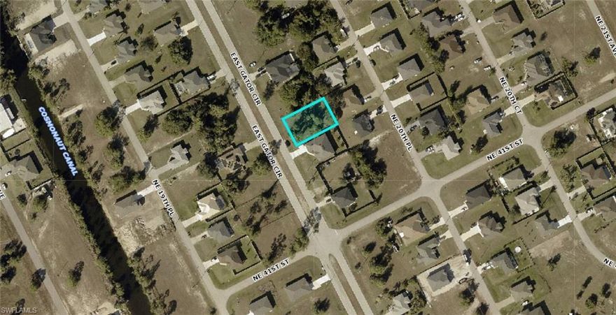One of the BEST priced lots in all of Gator Circle! Great south buildable lot just a few blocks from Island Coast High School! This great location has quick access to Del Prado Blvd, so commuting around SW Florida will be a breeze! Buy now & build or hold this property for future development. NOT an assignment of contract! Local sellers with quick answers and smooth closings. Make your offer TODAY!