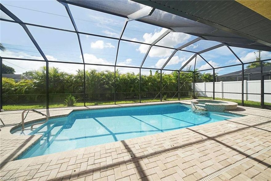 Vacation Rental Short Term Available  2027 Season!!!!
Welcome to Sauget Manor, your dream vacation rental located in the beautiful Cape Coral, FL. This stunning property boasts three spacious bedrooms and three full bathrooms, perfect for accommodating guests or simply enjoying the luxury of space. The modern open floor plan is designed for comfort and convenience, featuring an eat-in kitchen and breakfast bar for those cozy morning meals. The amenities are truly top-notch, with a pool and spa for your relaxation, a BBQ for those fun outdoor cookouts, and an electric heated pool for year-round enjoyment. The soaker tub adds an extra touch of luxury, perfect for unwinding after a day of exploring Cape Coral. Sauget Manor is available from April 1st to December 1st at a discounted rate, and from December 1st to April 30th for the 2027 season. Don't miss out on this incredible opportunity to experience the vacation of a lifetime at Sauget Manor.