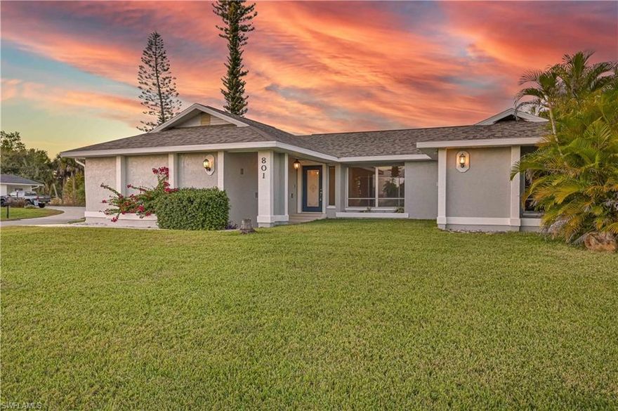 PRICE IMPROVEMENT — now $339,900. Fresh, clean, and ready for your personal touch—this SE Cape Coral pool home was just painted inside and out, creating a crisp, move-in-ready feel. Several big-ticket items are handled with a new roof (2023) and a heated pool with a new heater (2022). Enjoy a bright interior, a versatile layout, and a screened lanai and pool overlooking a backyard where no rear neighbors and mature landscaping provide excellent privacy. All in a convenient location near shopping, dining, bridges, and everything Cape Coral living offers. Schedule your showing today and see the value—and potential—in person!