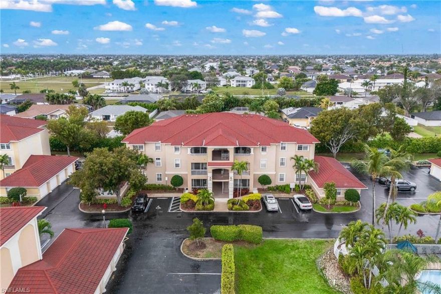 **Welcome to Porto Vista – Coastal Living in the Heart of Cape Coral!**
This **2-bedroom, 2-bathroom** second-floor condo offers an open and inviting layout with abundant natural light and comfortable living space. The kitchen features ample cabinetry and a breakfast bar that flows into the dining and living areas—perfect for everyday living or entertaining guests.
The spacious primary suite includes a walk-in closet and private en-suite bath, while the guest bedroom is ideal for visitors or a home office. Step outside onto the screened balcony and enjoy the warm Florida breeze.
This unit also comes with the **added value of a private garage**—a rare bonus in the community!
Located in the **gated community of Porto Vista**, residents enjoy secure entry, a resort-style pool, fitness center, clubhouse, and a prime location just minutes from Cape Harbour, dining, shopping, and entertainment.
Whether you're searching for a seasonal retreat or year-round residence, Unit 203 offers comfort, convenience, and value in one of Southwest Florida’s most desirable areas.