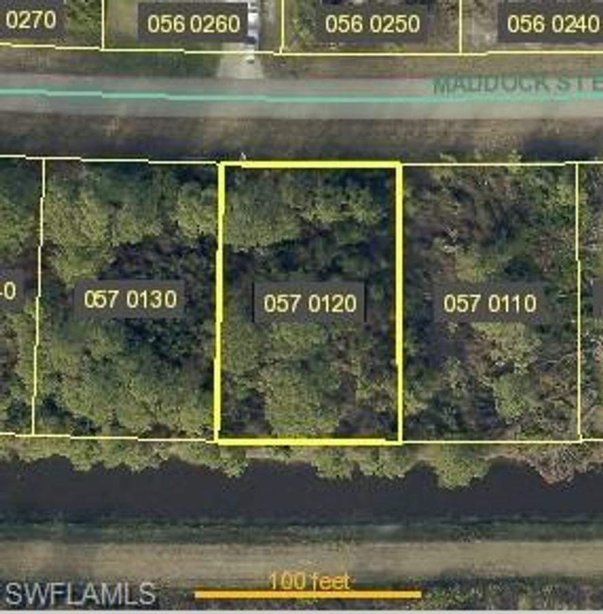 This canal-front vacant lot offers a rare opportunity to build a custom single-family home with water access and serene surroundings. The rear of the property overlooks the canal, providing added privacy and the potential for water-oriented outdoor living.

Situated in an area of established homes, this lot combines peaceful water views with convenient access to nearby shopping, dining, and major roadways. A strong option for buyers looking to create a waterfront-style residence while remaining close to everyday necessities.

Buyer to conduct all due diligence regarding zoning, environmental considerations, setbacks, utilities, and intended use.