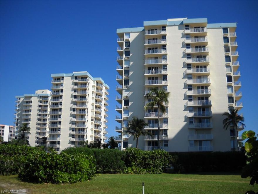 Terrific price for an Estero Beach and Tennis! These units help pay for themselves with excellent rental potential. This unit is rented Feb & March for a total of $5000. Right on the Gulf of Mexico, perfect getaway any time of the year! Shopping center w/ restaurants, bank, book store across the street. Public golf course within walking distance. Enjoy the good life at this unique location. EZ to show. Maintenance fee $749 quarterly includes cable.