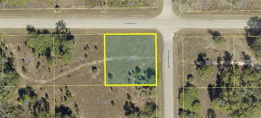 Really nice high and dry oversized premium corner homesite 100 percent cleared ready to go with only low grasses and secondary growth over 1/4 Acre (width 105' x 105' deep 10,920 Sq. Ft) in a nice area of single family homes in LEHIGH ACRES. This property has highly desirable Southwestern views at the rear of the homesite with quick and easy access to Joel Blvd., Lee Blvd., SR-80 including close by access to shopping, restaurants, boating, fishing, tennis, golfing, beaches, recreation, schools, employment, SWFL Inter Airport and all that beautiful SW Florida has to offer. Early morning sunrise views facing the roadside. Build your dream or vacation home now and/or save this special area homesite for later. Don't miss this unique opportunity to purchase this premium homesite for only $9,995 with SELLER DIRECT FINANCING (US) with $0 (ZERO) down, no credit, income or job checks needed for ONLY $98.00 per month payment. Personal checks OK. Don't wait too long or they will be gone ... you'll be so glad you did...