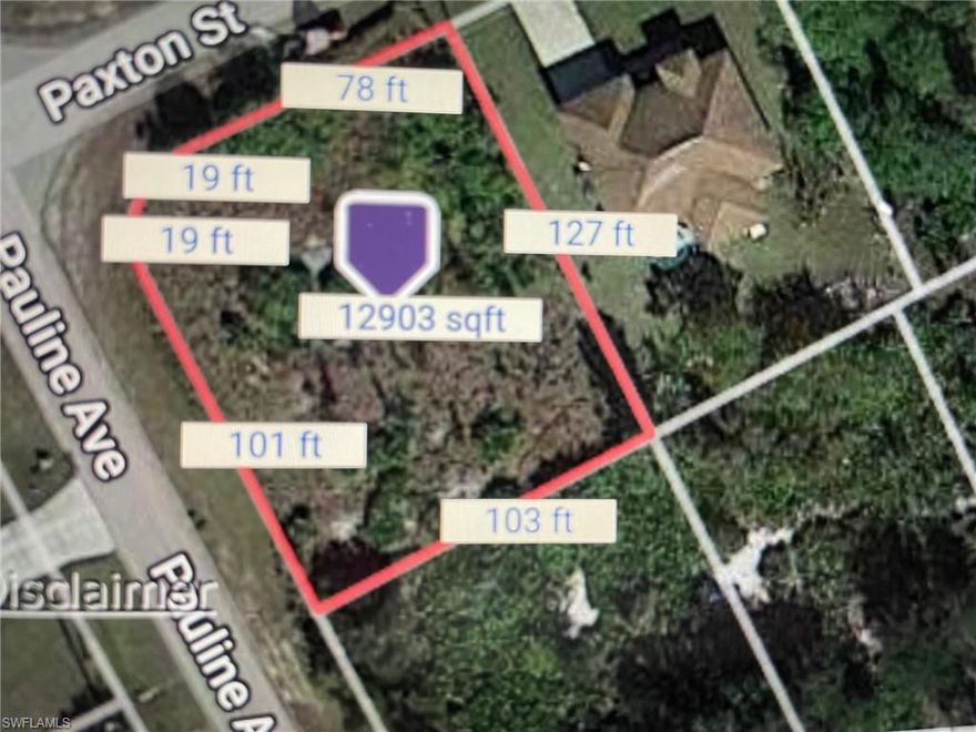 OVER-SIZED LOT located in Southwood Area of S. Lehigh Acres. This parcel of land is .29 acres close to Copperhead Golf Course!! Easy Access to SR-82, shopping, schools yet secluded and peaceful. Buy now and build later while prices are still reasonable!!