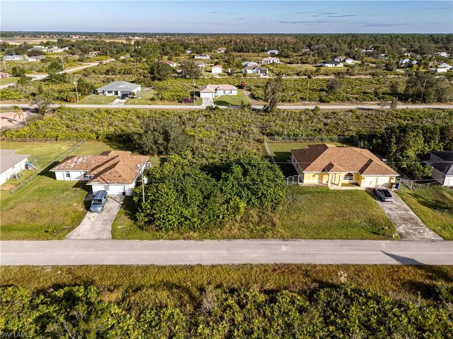 Welcome to this beautiful lot in the growing city of Lehigh Acres.  It is located near Interstate 75, shopping and schools, this property offers the perfect opportunity to build your dream home!  Don't delay...