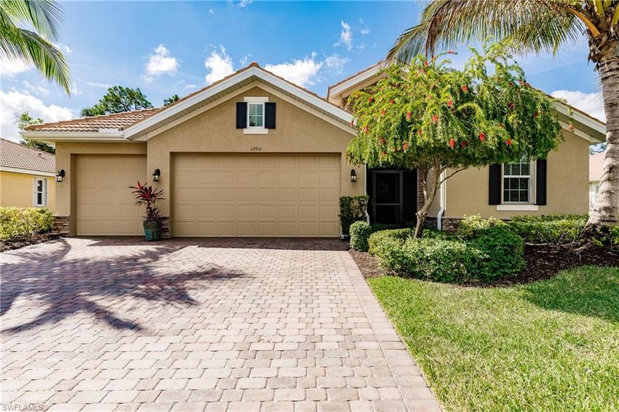 Welcome to this beautiful home within Moody River Estates.  The whole of the second floor is comprised of a single  bonus room with bathroom. Two of the three BR has a full bath attached, the third has access to guest bath, all on the first floor. Some amenities and or upgrades include but not limited to are electric hurricane shutters, built in desk, solar heated salt water pool with separate pool bath.  This home features a huge island with granite countertops and a walk in pantry. 
Close to downtown Fort Myers, Moody River Estates includes features like your beautiful view of the preserve, walking trails, clubhouse, fitness center, 2 community pools, boat ramp with access to the Caloosahatchee and Gulf, plus more!