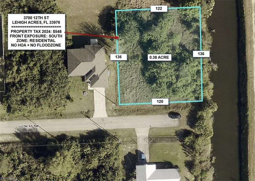 AWESOME OVERSIZED CANAL LOT FOR SALE!!! Great lot to build your home, fishing at your own back yard. Conveniently located in an up and coming neighborhood that's nearby shopping, restaurants, airport, grocery stores, medical facilities. 15 - 30 minutes to airport!
