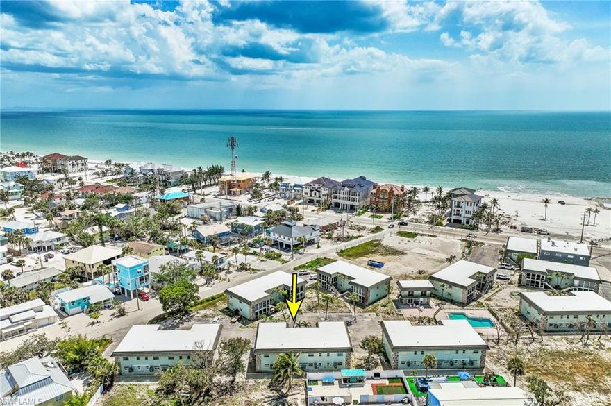 TOES IN THE SAND In Less Than 3 Minutes From Your Front Door! Just Over A Mile To Margaritaville And Times Square Area! This 1st Floor, 2Bed/2Bath Condo Is The Perfect Winter Retreat Or Even Full-Time Residence In Paradise! Start Living The Island Life! Completely Remodeled With A Coastal Vibe, You Could Be On Island Time Very Soon. Both Bedrooms Have Ensuite Bathrooms With Tiled Showers And Frameless Glass Doors. The Spacious Kitchen Has QUARTZ Counters, A Huge ISLAND, Upgraded Appliances, And A Pantry. Impact-Resistant Windows And Easy To Use Roll-Down Shutters Provide Energy Efficiency And Storm Protection. New AC And Roof! Everything Is NEW! Don't Delay In Securing Your Piece Of Paradise!