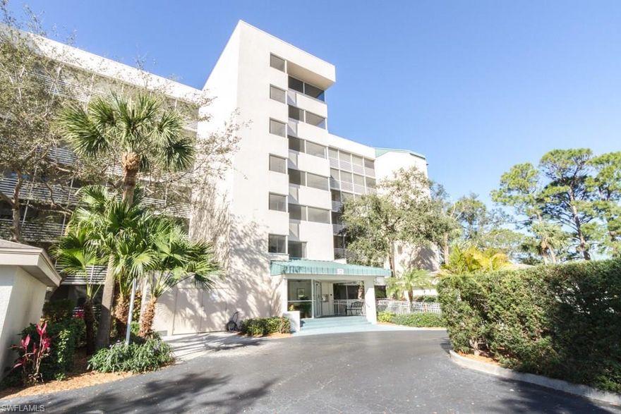 West of US 41, this terrific 1st floor condo offers Florida living at its best!  Newer tile floors in the main living/dining room and onto the lanai, granite counters in the kitchen, breakfast bar, great new back splash, raised panel cabinets, self-closing drawers, new fridge w/icemaker, and eat-in area in the kitchen also. Spacious Master Bedroom with large walk-in closet. Laundry room with sink.  Lovely lanai is perfect for relaxing and enjoying the serenity and peaceful preserve view.  Bay Forest offers many activities including tennis, pickle ball, Women's Book Club, Annual Art Show, walking trails, fishing pier and more.