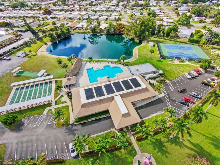 Welcome to Riviera Colony, a well-maintained 55+ community where you own the land, offering an ideal blend of comfort, convenience, and Florida lifestyle. This beautifully updated manufactured home is perfectly positioned on a desirable corner lot along a quiet, low-traffic street, providing added privacy and curb appeal. This turnkey, move-in-ready home features numerous recent upgrades, including new gutters (2025), roof freshly painted and sealed, new water heater (2026), and AC replaced in 2022. Most windows were updated in 2022. The master bathroom boasts a newly updated shower, and the home includes in-unit laundry for added comfort and convenience.
Offered fully furnished, the home comes with new mattresses, a new TV, and tasteful furnishings—making it perfect as a full-time residence, seasonal retreat, or vacation home. Simply bring your suitcase and start enjoying the Naples lifestyle.
Riviera Colony offers an active and friendly community atmosphere with amenities just a short walk away, including a community pool, clubhouse, bocce ball, and shuffleboard courts. Located only 6 miles from the beach and downtown Naples, you’re close to shopping, dining, churches, and entertainment. Enjoy low HOA fees of just, which include basic cable TV making this an affordable and attractive opportunity in one of Naples desirable 55+ communities.
Don’t miss this exceptional opportunity to own a beautifully updated, turnkey home in Riviera Colony—where comfort meets coastal living.