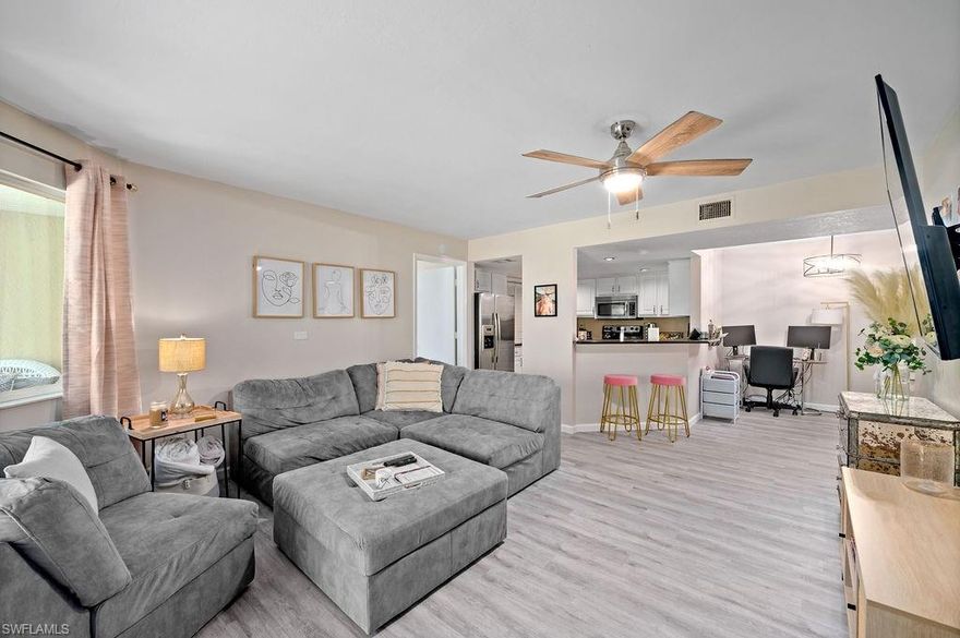 OPPORTUNITY KNOCKS COME ENJOY YOUR NEW HOME IN FOUNTAIN LAKES, ENJOY BEING CLOSE TO COCONUT POINT, DINING, BARS AND THE 9 HOLE CHIP AND PUTT COURSE!