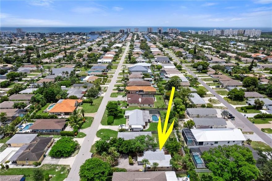 Charming Investment Opportunity in Naples Park, FL!
Discover an exceptional investment opportunity in the heart of Naples Park, FL. This charming property, nestled in one of the highest points on the street sustained ZERO flooding during hurricane Ian. It boasts a new roof (2023) and newer HVAC system (2021) and promises not only an ideal location but also immense potential for both immediate returns and long-term growth, being ideal for short or long term rental. Prime Location!!   Just a short walk or bike ride from the pristine beaches of the Gulf of Mexico, this property offers unparalleled access to sun, sand, and surf. Enjoy the vibrant lifestyle that comes with being so close to the beach within this vibrant community.
Naples Park is known for its proximity to a variety of dining, shopping, and entertainment options, such as Mercato Shopping/Dining District, Vanderbilt Beach and Delnor Wiggins State Park. This makes it an attractive location for families, retirees, and vacationers alike. With the growing demand for vacation rentals in Naples, this property represents a lucrative investment. Whether you’re looking to flip, rent short-term to vacationers, or lease long-term to local residents, the opportunities are endless.
Don’t miss out on this rare chance to own a piece of paradise in Naples Park and the opportunity to invest in a property that offers both an idyllic lifestyle and the promise of substantial financial rewards.