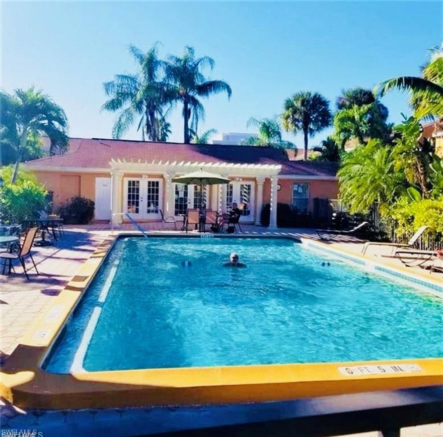 Beautiful updated 2 bedroom, 2 full bathrooms condo in a gated community in Fort Myers, just steps from Bell Towers Shops. This home features a spacious open living and dining area. Brand new kitchen includes all new appliances and cabinetry with granite countertops. Both bathrooms have been fully updated with contemporary fixtures. Additional highlights include an in unit washer and dryer, a screened balcony and access to community amenities such as a pool and exercise room. Enjoy the convenience of walking to shopping, dining and entertainment while benefiting from the privacy and security of a gated condo building.