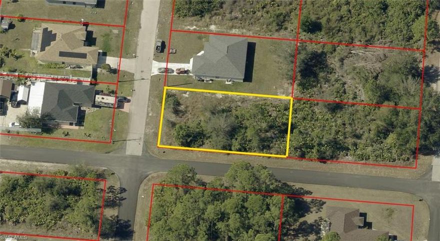 Attention builders and investors! Potential triple lot package. This corner lot located in a non-flood zone offers a great homesite in a developing area of Lehigh Acres with new homes being built nearby. The corner location provides additional design flexibility and easy site access. The same seller also owns the neighboring lots at 2901 5th St SW and 2903 5th St SW, presenting a unique opportunity to acquire three adjacent parcels. With two corner lots included, this setup is ideal for builders or investors looking to construct multiple homes in one convenient location. Lots are available individually or could be combined for a larger development opportunity.