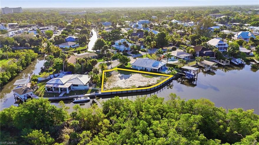 Dream Waterfront Lot in Naples with Gulf Access, Seawall, and Custom Plans Included

Welcome to 3164 Lakeview Drive, a rare opportunity to own a true waterfront lot in Naples, Florida with direct Gulf access, brand-new marine infrastructure, and endless possibilities to design the coastal home you’ve always dreamed of.

This oversized Gulf access property is tucked at the end of a quiet cul-de-sac in the sought-after Gulf Shores boating community—a peaceful, Old Naples–style neighborhood that buyers love for its charm, privacy, and unbeatable proximity to the water.

Imagine waking up to serene canal views, hopping on your boat with no bridges to navigate, and cruising straight into Naples Bay or the Gulf of Mexico within minutes. For boating enthusiasts searching for Naples waterfront land, this is the lifestyle everyone wants but rarely finds.

What truly sets this property apart is the 150+ feet of brand-new concrete seawall, engineered and installed by Greg Orick II Marine Construction, a respected name in Naples marine construction. This high-quality seawall offers long-term shoreline protection and a rock-solid foundation—something buyers specifically look for when searching for vacant land with seawall in Naples.

The lot also comes with preliminary architectural plans for a stunning two-story coastal home featuring wide water views, a pool and spa, spacious lanais, and a three-car garage. Whether you build from these included plans or bring your own architect, this buildable waterfront lot offers a rare chance to create a custom home in one of Naples’ most desirable locations.

And when you're not on the water, you're just minutes from Fifth Avenue South, downtown Naples, shopping, dining, marinas, and the world-famous Naples beaches.

This property blends lifestyle, location, and long-term value—making it ideal for buyers searching for a Naples FL waterfront lot for sale, investors looking for prime coastal real estate, or anyone wanting to build a legacy home near the Gulf.

Opportunities like this don’t come around often. Secure your place in paradise at 3164 Lakeview Drive—a rare piece of Naples waterfront real estate with everything already in place for your dream build.